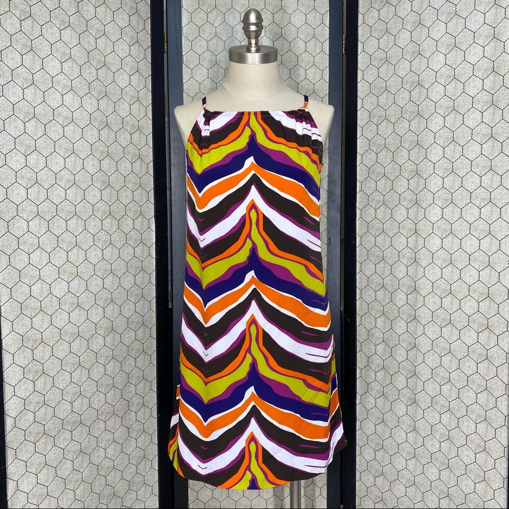 INC International Concepts Brasil Collection Zebra Arrow Dress